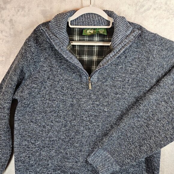 Stillwater Supply Co. 1/4 Zip Sweater Fleece Lined Mens L Pullover gorpcore warm - Picture 2 of 13